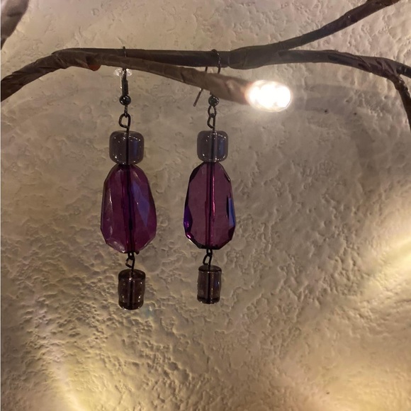 Purple Haze Earrings - Picture 1 of 2